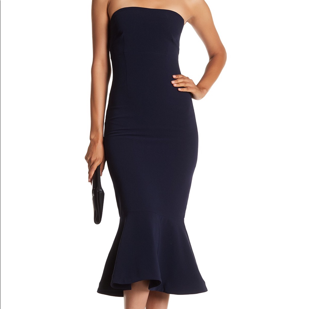 Cinq A Sept Luna Dress Navy Blue